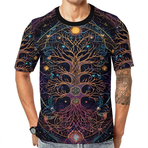 180gsm Men’s Halloween Shirts NT (All - Over Printing) - Swaggy Clothing