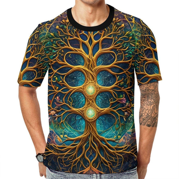 180gsm Men’s Halloween Shirts NT (All - Over Printing) - Swaggy Clothing