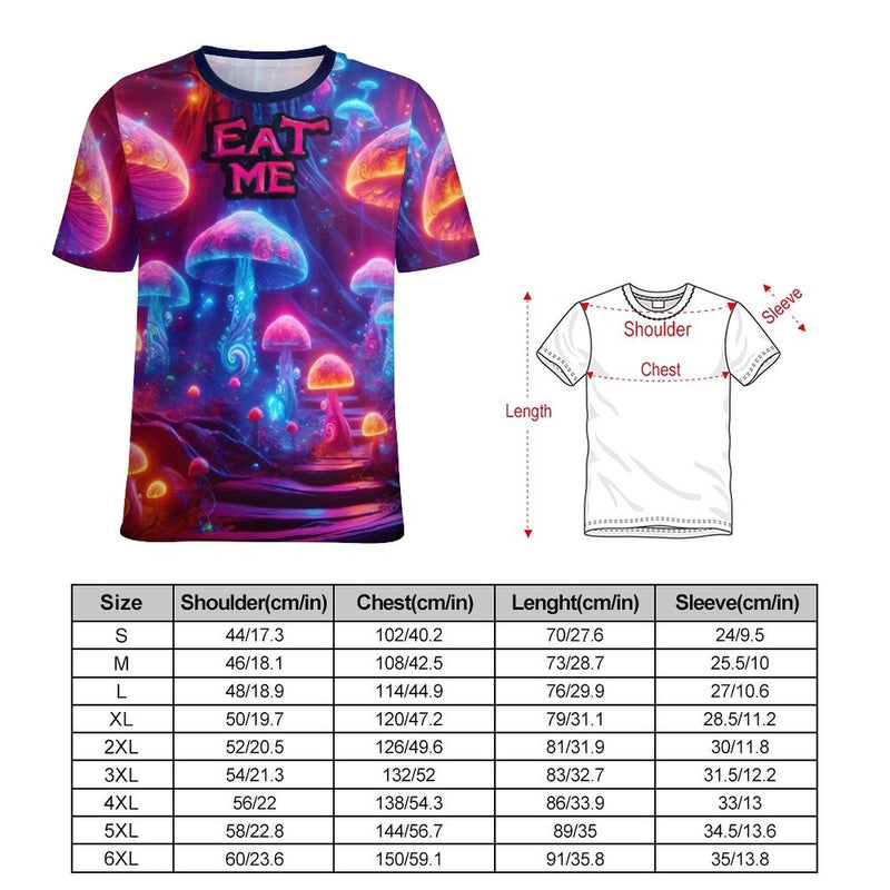 180gsm Men’s Halloween Shirts NT (All - Over Printing) - Swaggy Clothing