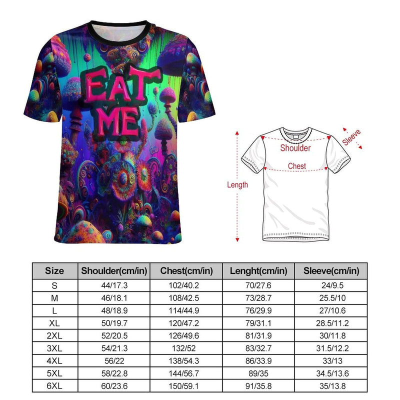 180gsm Men’s Halloween Shirts NT (All - Over Printing) - Swaggy Clothing