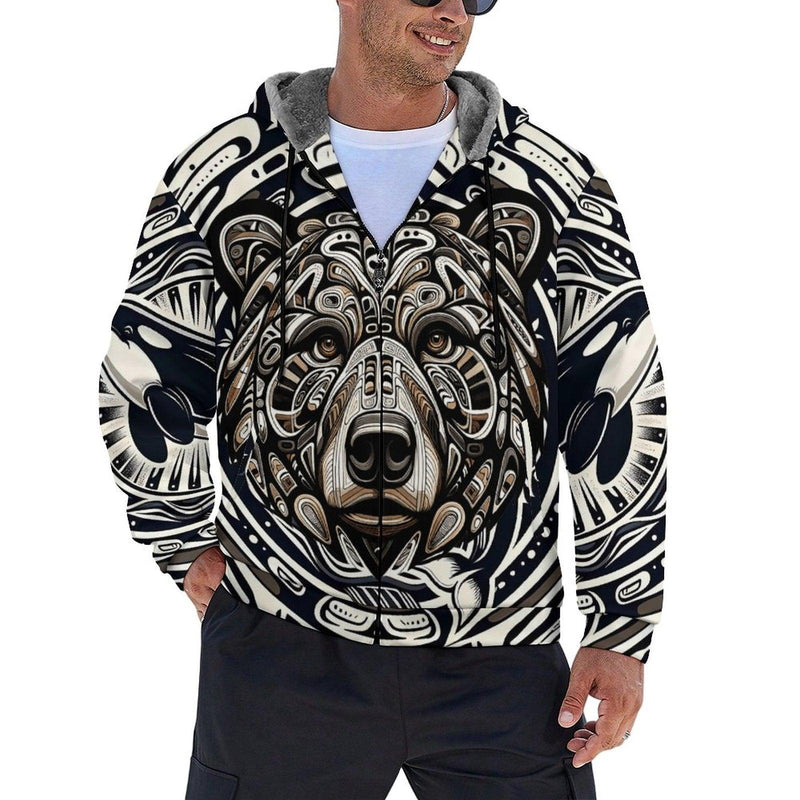 native-bear-zippered-hoodie