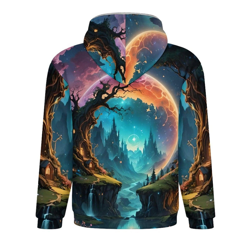 fantasy zipper hoodie