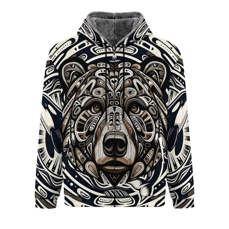 native-bear-zippered-hoodie