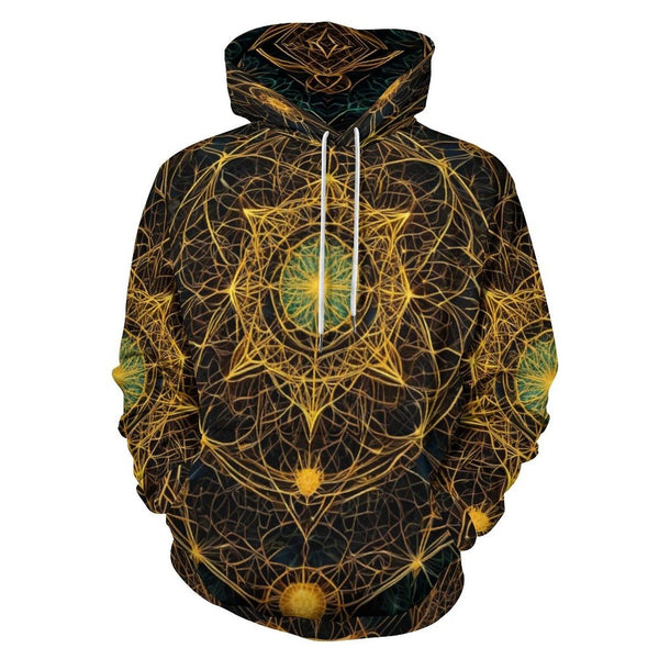 230gsm Men's Cool Hoodie with Double - layer Cap (All - Over Printing) - Swaggy Clothing