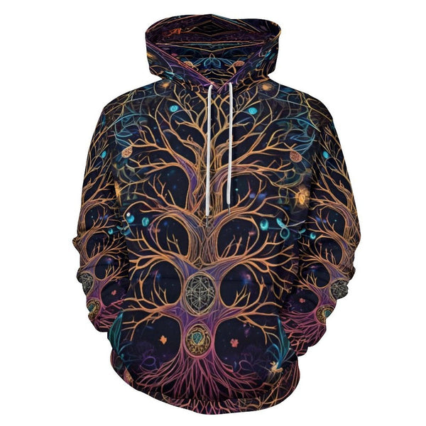 230gsm Men's Cool Hoodie with Double - layer Cap (All - Over Printing) - Swaggy Clothing