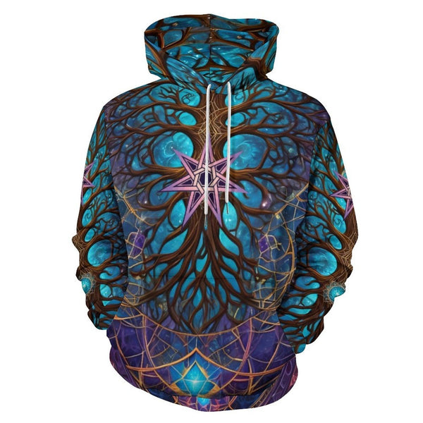 230gsm Men's Cool Hoodie with Double - layer Cap (All - Over Printing) - Swaggy Clothing