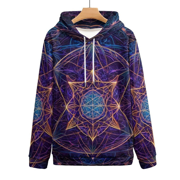 230gsm Men's Cool Hoodie with Double - layer Cap (All - Over Printing) - Swaggy Clothing