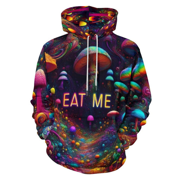 230gsm Men's Cool Hoodie with Double - layer Cap (All - Over Printing) - Swaggy Clothing