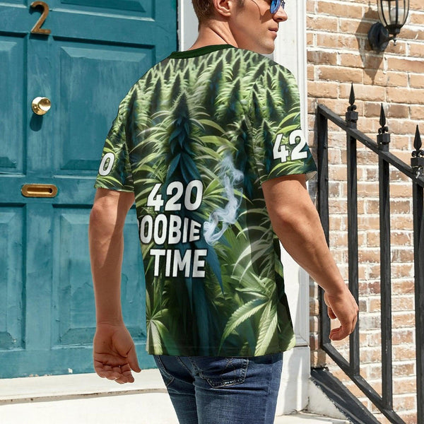 420 Doobie Time Cannabis T-Shirt - Swaggy Clothing