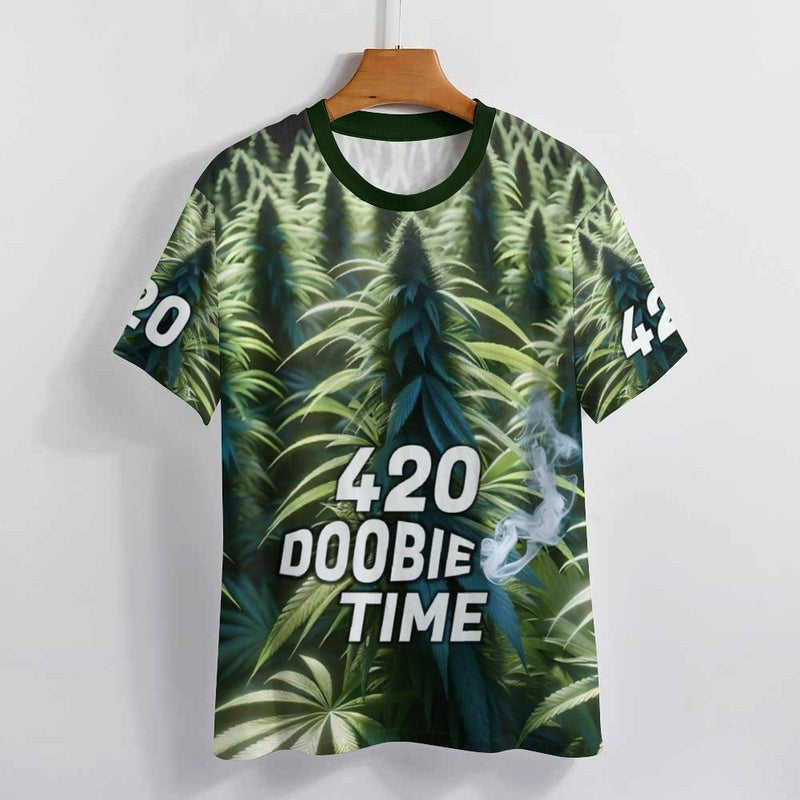 420 Doobie Time Cannabis T-Shirt - Swaggy Clothing