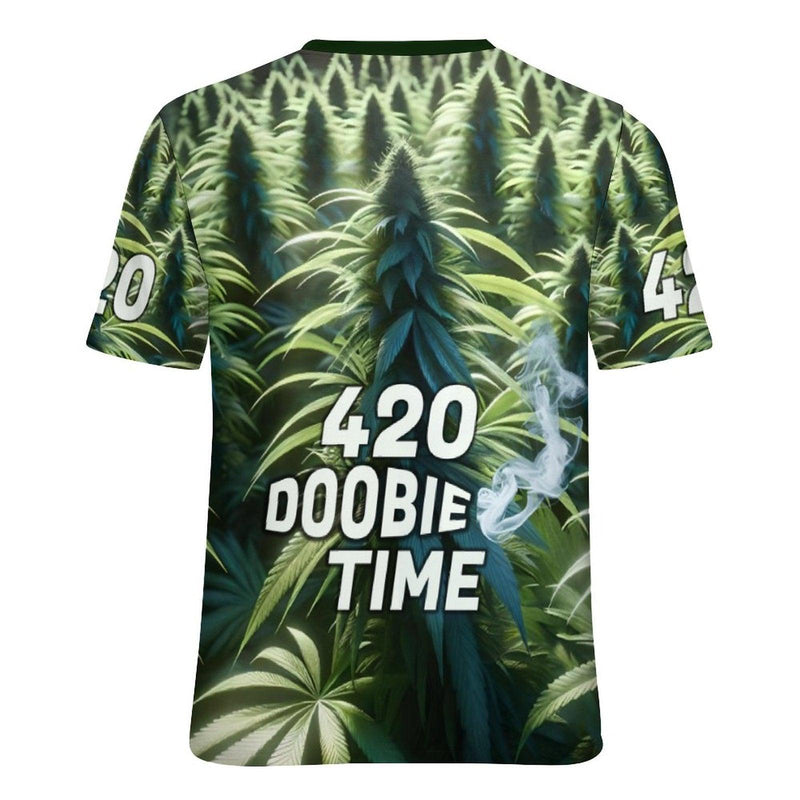 420 Doobie Time Cannabis T-Shirt - Swaggy Clothing