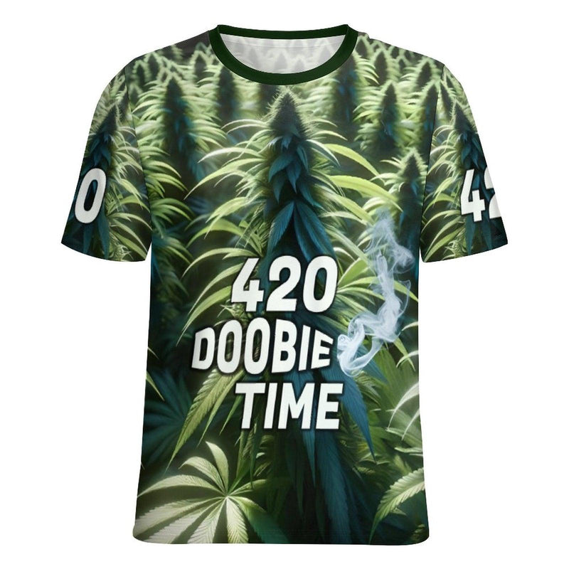 420 Doobie Time Cannabis T-Shirt - Swaggy Clothing