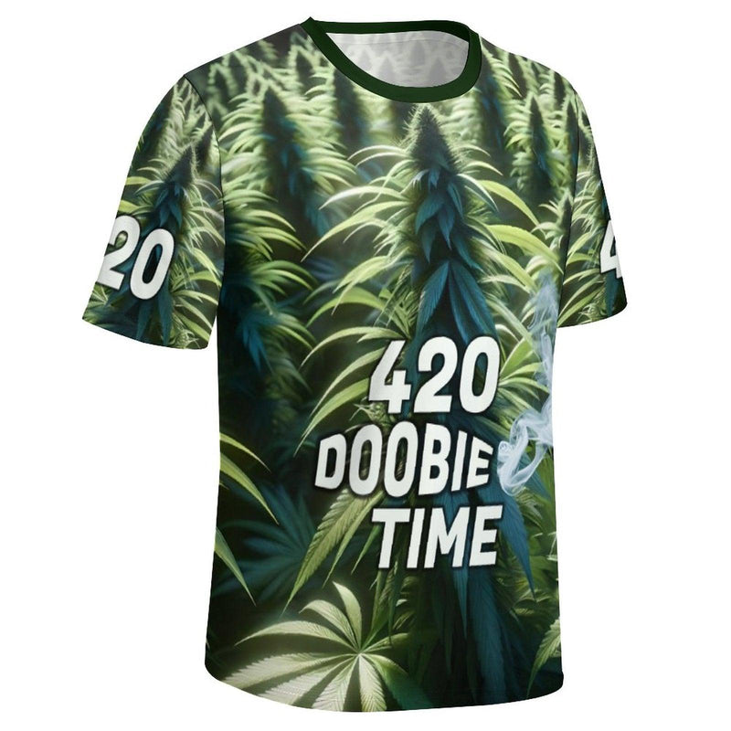 420 Doobie Time Cannabis T-Shirt - Swaggy Clothing