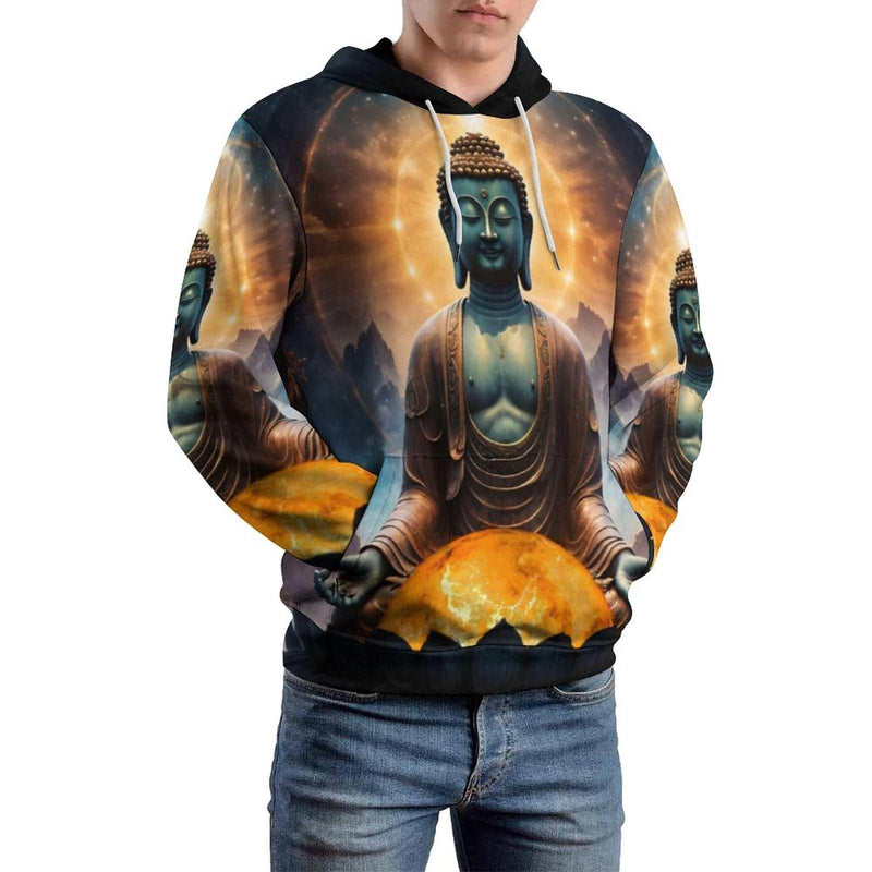 Buddha Meditation Hoodie - Swaggy Clothing