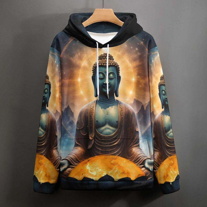 Buddha Meditation Hoodie - Swaggy Clothing