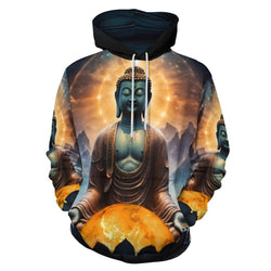 Buddha Meditation Hoodie - Swaggy Clothing