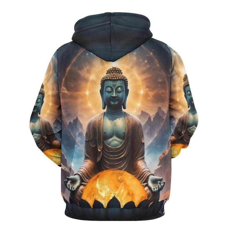 Buddha Meditation Hoodie - Swaggy Clothing