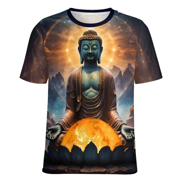 Buddha Meditation Spirit Yoga T-Shirt - Swaggy Clothing