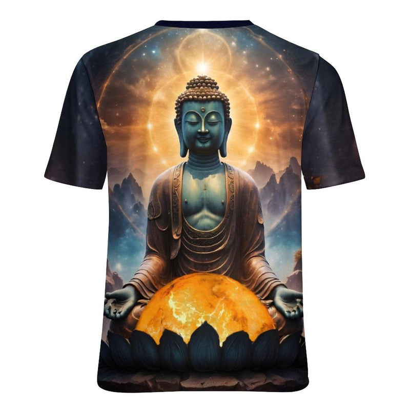 Buddha Meditation Spirit Yoga T-Shirt - Swaggy Clothing