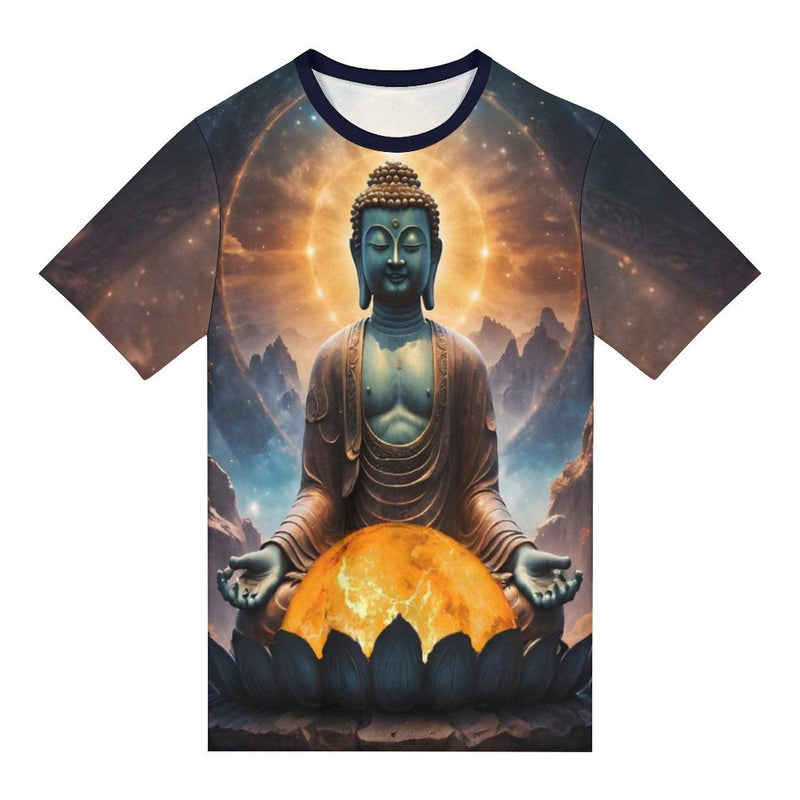 Buddha Meditation Spirit Yoga T-Shirt - Swaggy Clothing