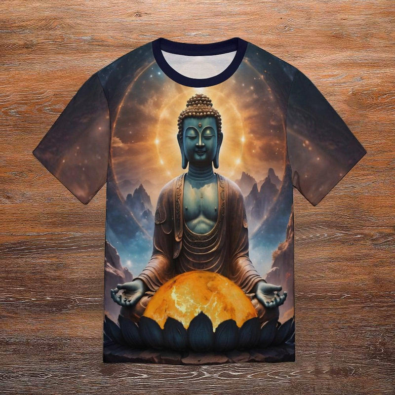 Buddha Meditation Spirit Yoga T-Shirt - Swaggy Clothing