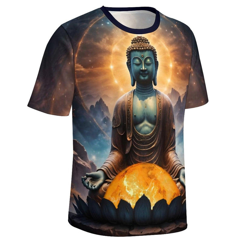 Buddha Meditation Spirit Yoga T-Shirt - Swaggy Clothing