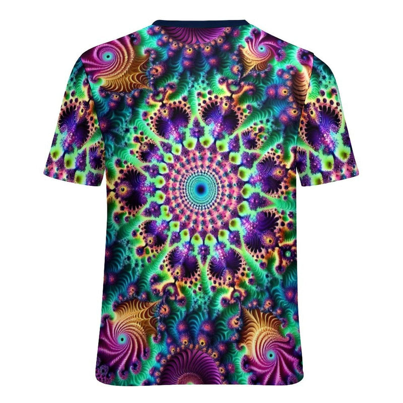 Cool Fractal Trippy T-Shirt - Swaggy Clothing