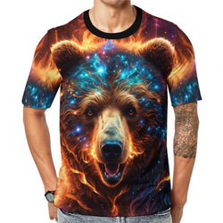 Cosmic Bear T-Shirt - Swaggy Clothing