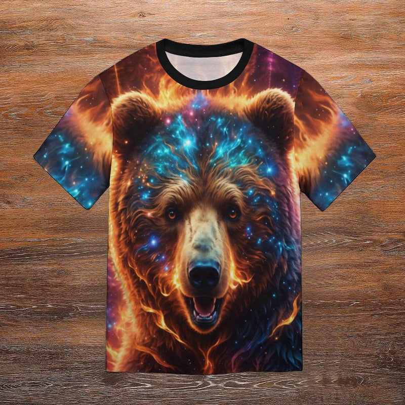 Cosmic Bear T-Shirt - Swaggy Clothing