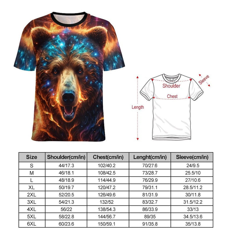 Cosmic Bear T-Shirt - Swaggy Clothing