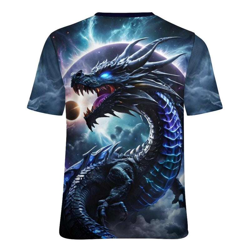 Dragon Solar Eclipse T-Shirt - Swaggy Clothing