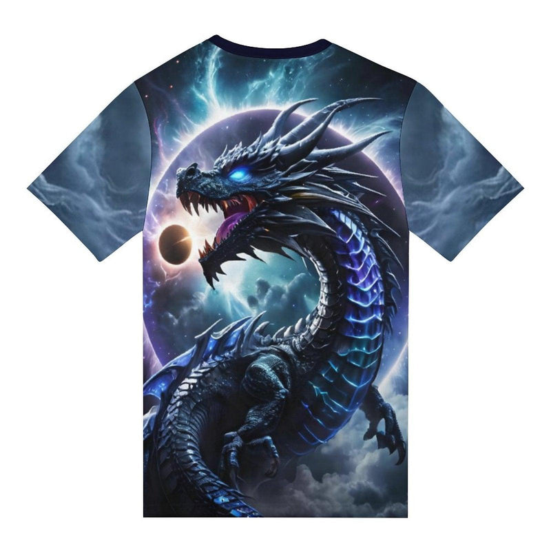 Dragon Solar Eclipse T-Shirt - Swaggy Clothing