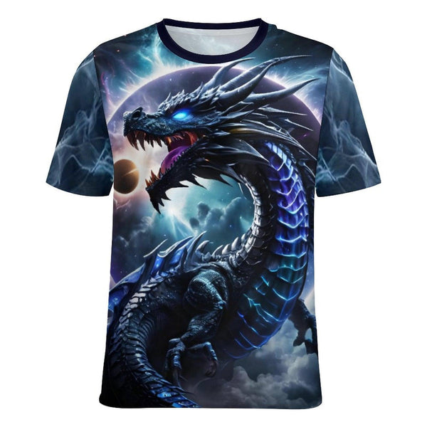 Dragon Solar Eclipse T-Shirt - Swaggy Clothing