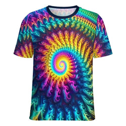 Epic Fractal Party T-Shirt - Swaggy Clothing