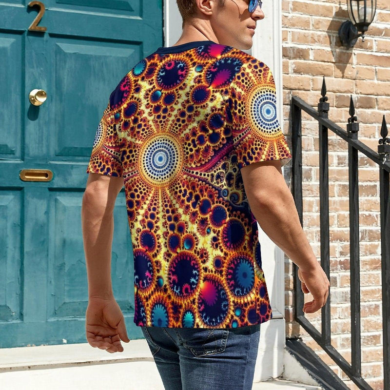 Epic Fractal Psychedelic T-shirt - Swaggy Clothing