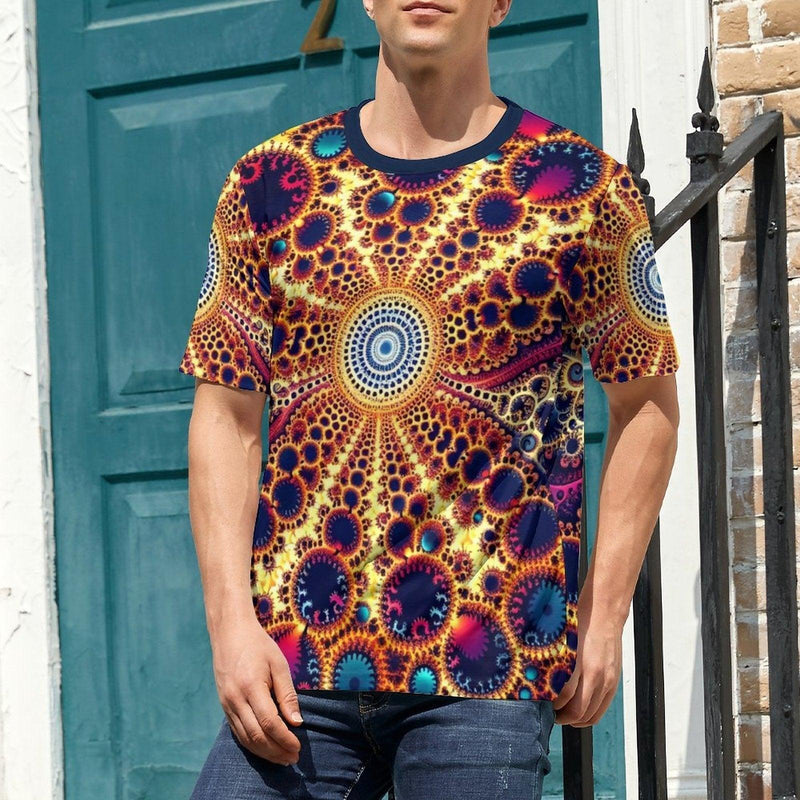 Epic Fractal Psychedelic T-shirt - Swaggy Clothing