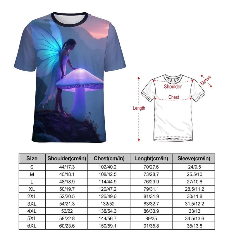 fairy mushroom t-shirt