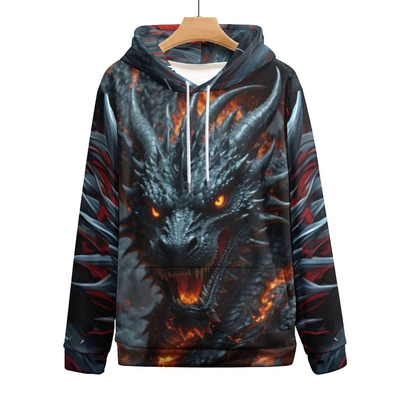 Fire Dragon Hoodie - Swaggy Clothing