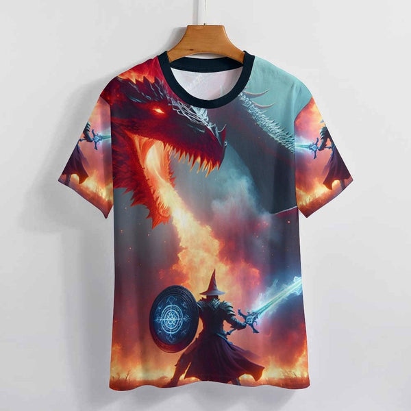 Fire Dragon T-Shirt - Swaggy Clothing