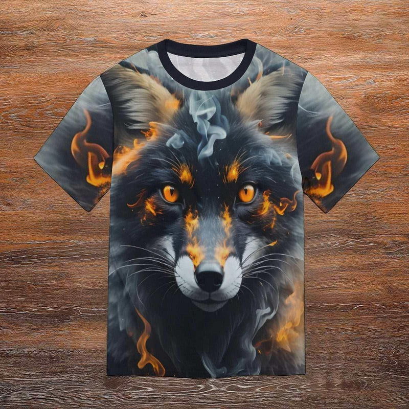 Fire Spirit Fox T-shirt