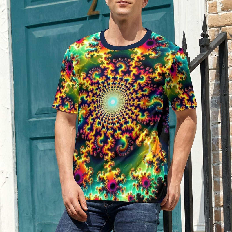 Fractal Mandelbrot Art T-Shirt - Swaggy Clothing