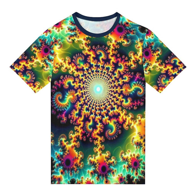 Fractal Mandelbrot Art T-Shirt - Swaggy Clothing