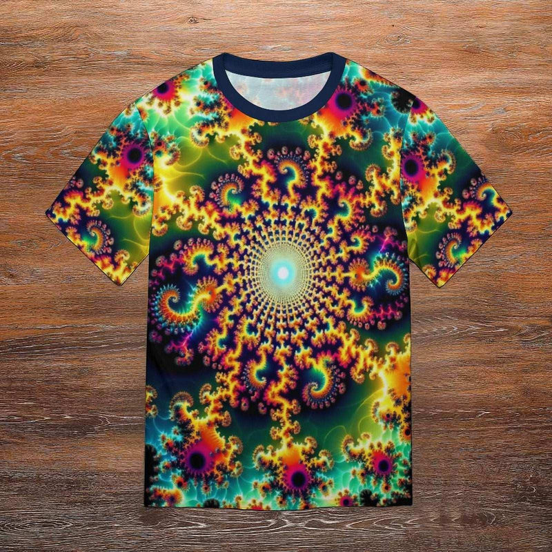 Fractal Mandelbrot Art T-Shirt - Swaggy Clothing