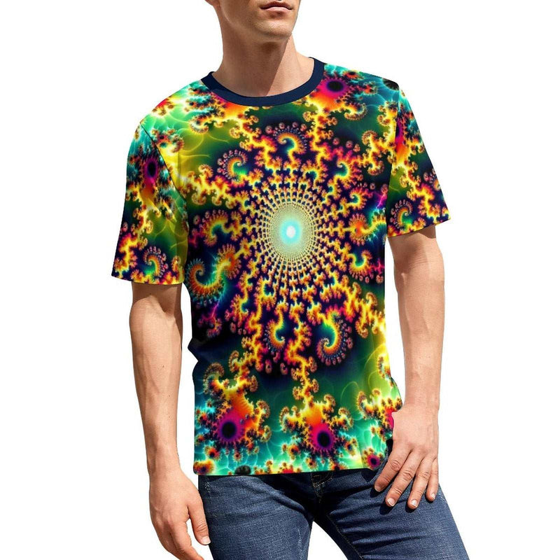 Fractal Mandelbrot Art T-Shirt - Swaggy Clothing