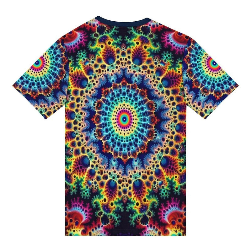 Funny Fractal Psychedelic T-Shirt - Swaggy Clothing