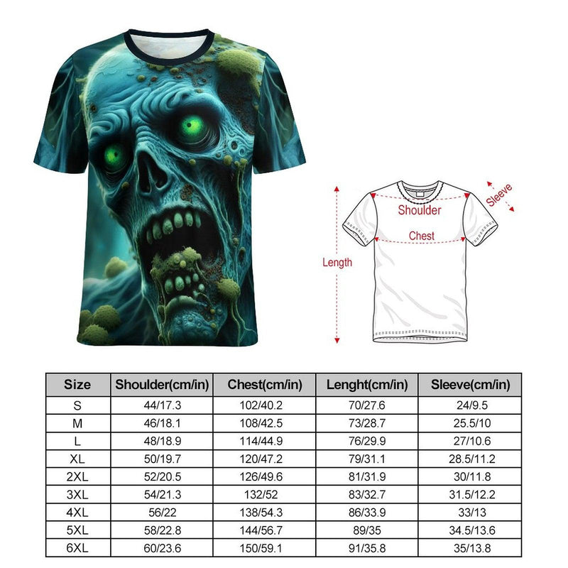 Halloween Zombie T-Shirt - Swaggy Clothing