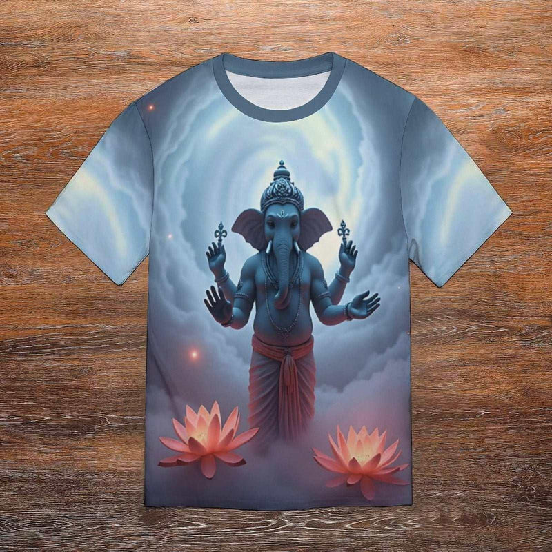 Hindu God Ganesh T-Shirt - Swaggy Clothing