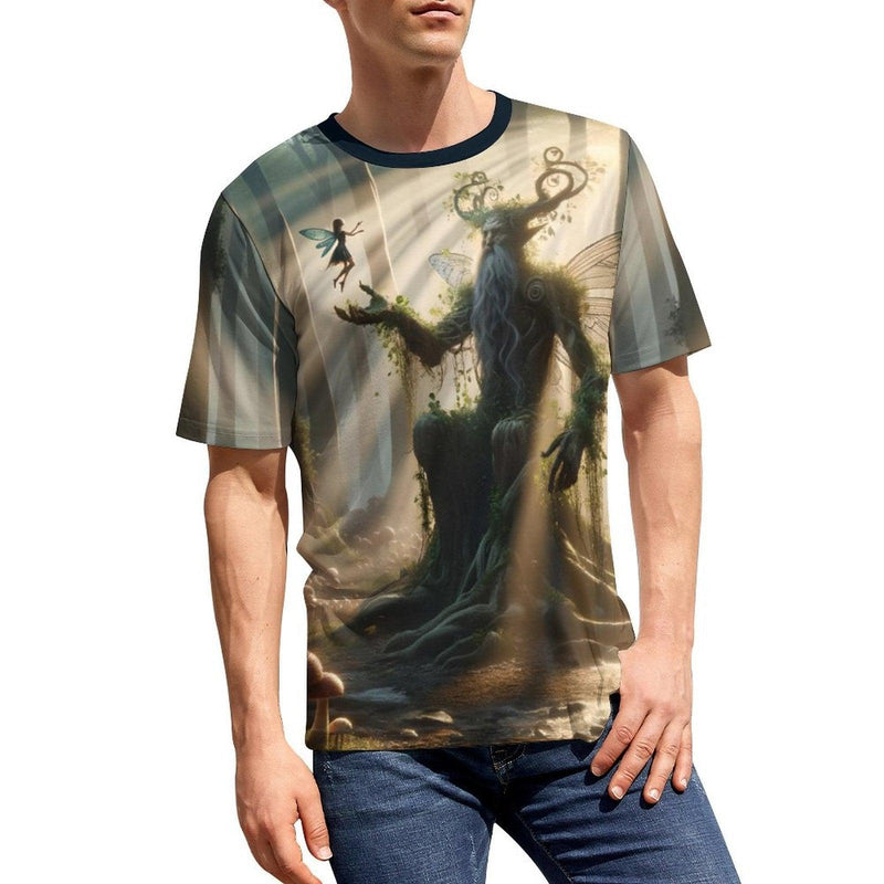 enchanting holding fairy fantasy t-shirt- Swaggy Clothing