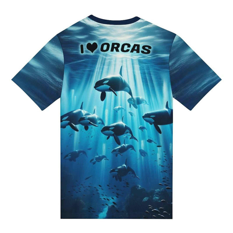 I love Orcas Killer Whale T-Shirt