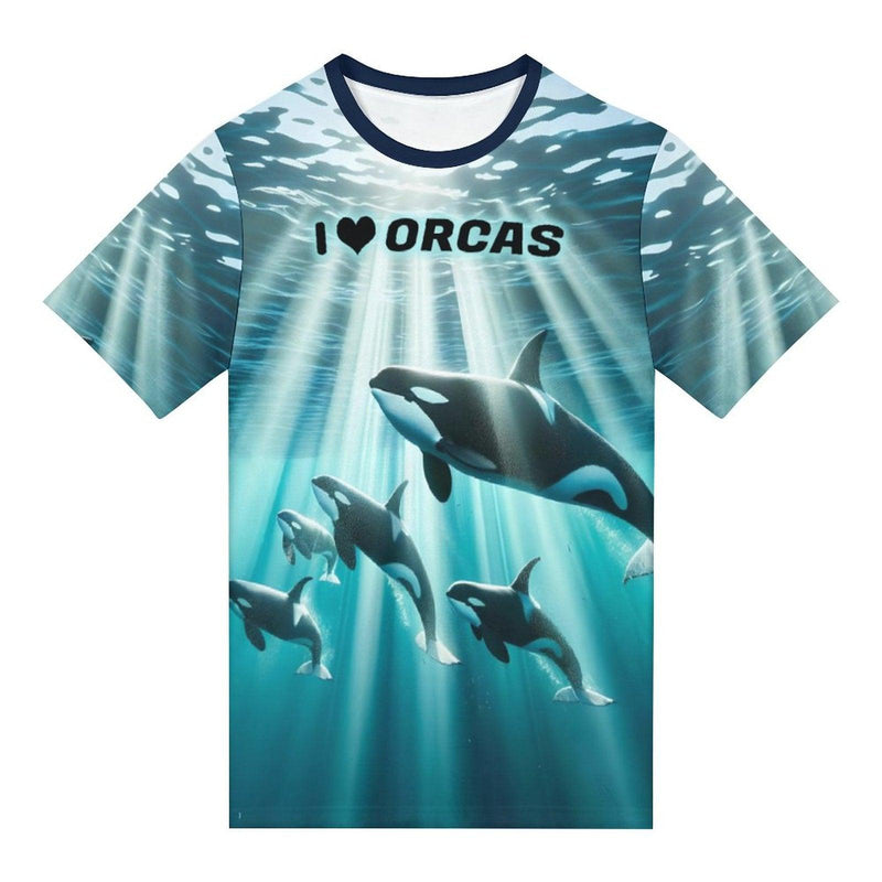 killer whale orca t-shirt - Swaggy Clothing